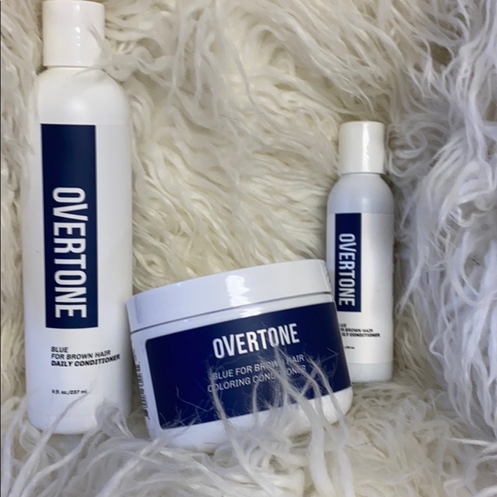 Overtone- Blue for Brown hair Bundle